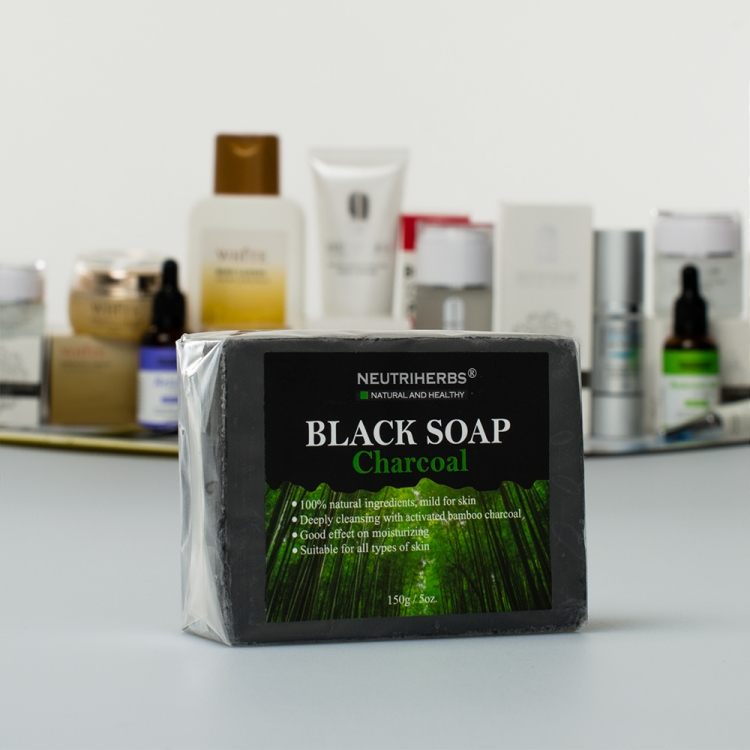 Черное мыло с активированным углем Black Soap Charcoal