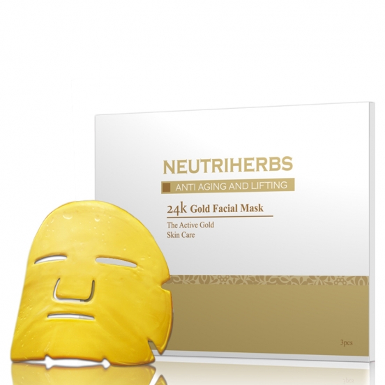омолаживающая золотая маска для лица - 24k Gold Facial Mask Neutriherbs