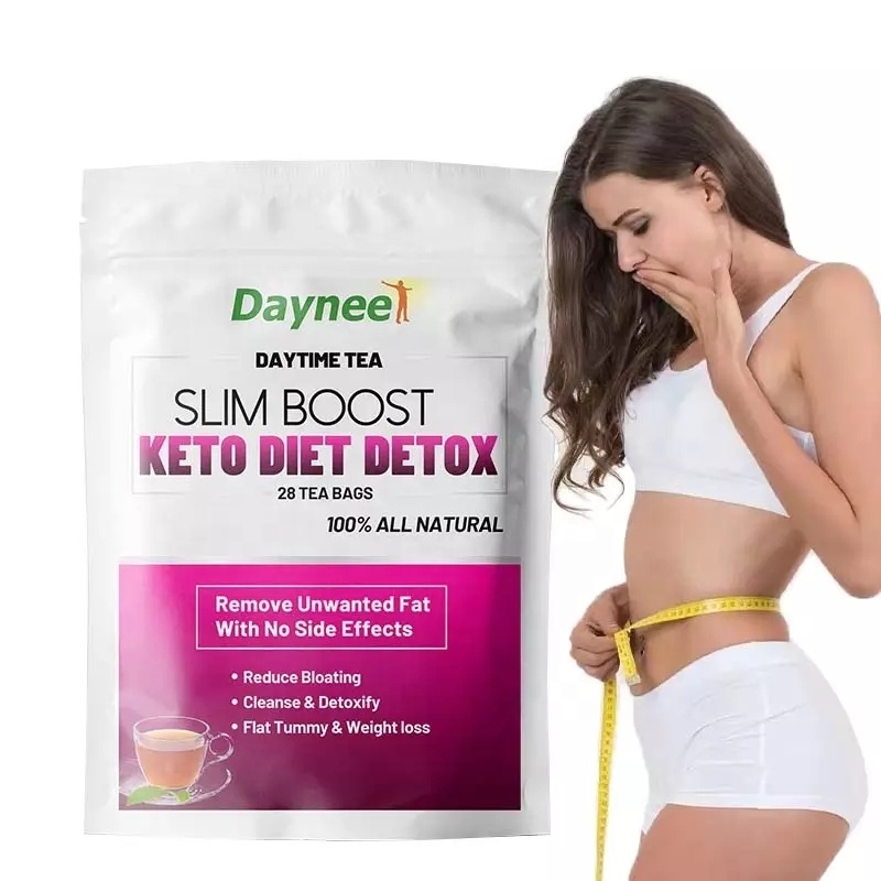 Безопасное похудение с помощью чая Slim Boost Keto diet detox Daytime tea